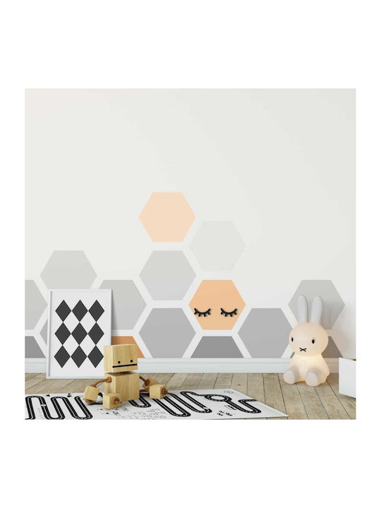 Autocolante Hexagonale Set Cuiburi 100x105cm