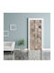 3D Wood Art Door Sticker 70x210cm