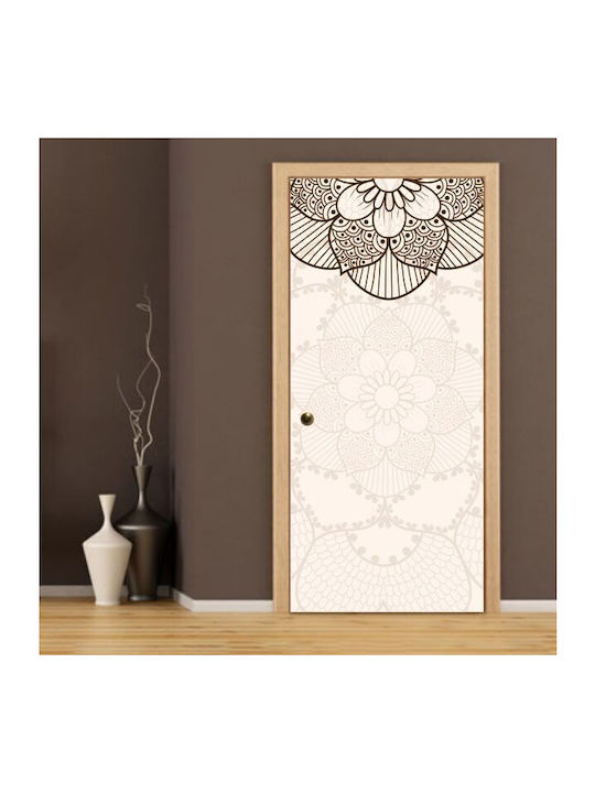 Tür Wandsticker Mandala Muster 70x170cm