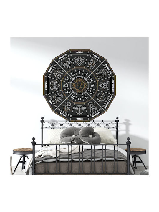 Αυτοκόλλητο Τοίχου Ζωδιακός Χάρτης 140x140cm