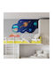 Wall Sticker Vr Glasses 145x85cm