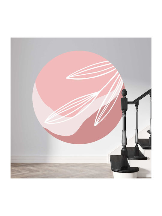 Wandsticker White Leaves 70x70cm