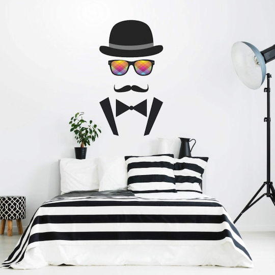Wandsticker Mr Bow Tie 90x50cm