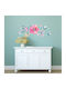 Wandsticker & Wandgemälde Farbige Blume 145x50cm