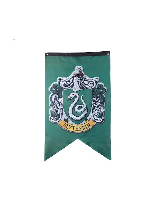 Πράσινη Σημαία Χάρι Πότερ Slytherin 30χ50 Green Flag Harry Potter Slytherin Molfs