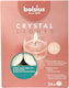 Ρεσώ Crystal Lights Αρωματικό σε Λευκό Xρώμα (έως 6 Ώρες Καύσης ) 24τμχ