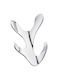 Wall Hanger Finetto Art 9025 117x78mm Metal Chrome 243-9025z##chr