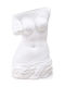 Ομπρελοθήκη Milo 13325 31x29x50cm White Seletti Υαλοβάμβακας