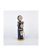 Miniatură Decorativă Pompa De Benzină Metalică Albastră 25cm 275.009.0016.16