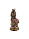 Frigga Φρίγκα Skandinavische Göttin Miniatur Statuette aus Elektrolyse Bronze Veronese