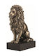 Statuie Leu Electroliță Bronz Veronese 22,5cm X 16cm