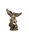 Archangel Michael Electrolysis Bronze Veronese 11.5cm X 8cm X 16cm