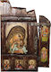 Icoană Sfântă Fecioara Maria Iisus Hristos Gf 52x33 Cm