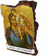 Saint Christopher Icon – Table Artificial Stone 12cm