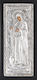 Imagine "Părintele Maica" Lemn Negru Acoperire Foi de Argint 925 Cod 150 17x36cm