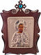 Small Image of Christ 8.5x6 Wooden Base Desktop