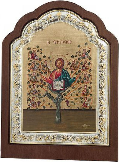 Η Αμπελος Μεταξοτυπία Καμβά Κωδ.1853 20χ27 Cm
