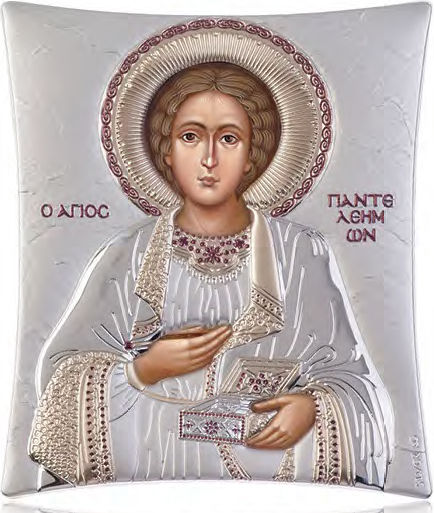 Saint Panteleimon 00133-0908 Digital Silk Screen Printing