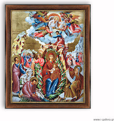 The Incombustible Thorn Iconography Frame 54x66 Cm