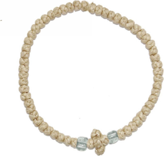 Kostibas 1559-402e Prayer Beads Ecclesiastical Piece Beige