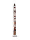 Ethnisches Holz Schnitzerei Boden Dekor 233cm