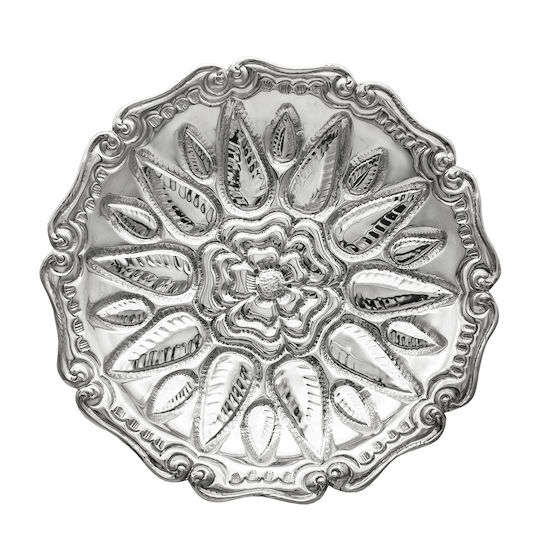 Silver Bowl 29x29x7cm Mpo00314