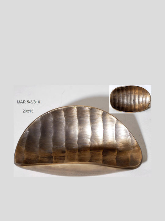 Dekorative Aluminium Schüssel Royal Art 20x13cm Mar5 3 810 Material Aluminium Royal Art Collection Mar5 3 810