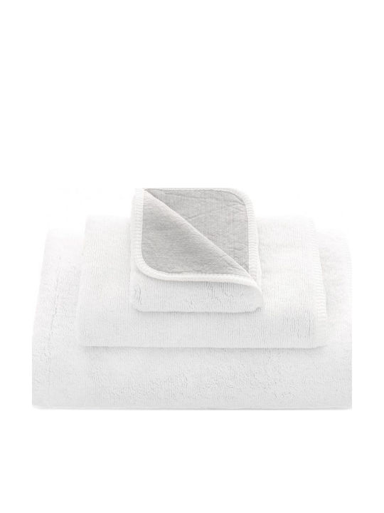 Linen Duo Double-Sided Bath Towels Set of 3 30x50 50x100 70x140