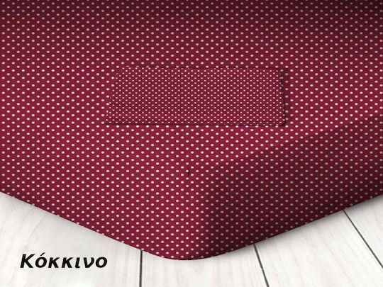 Set Kissenbezüge Rote Punkte Baumwollbezüge Gärnypallo 2 Stück 50x70