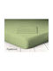 Set Green Polka Dot Cotton Pillowcases Garifallo 2 Pieces 50x70