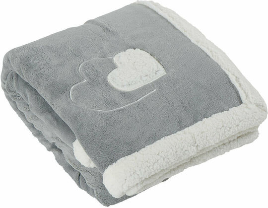 Country Casa Armchair Throw P152xW152cm Gray Country Casa Armchair Throw P152xW152cm Gray