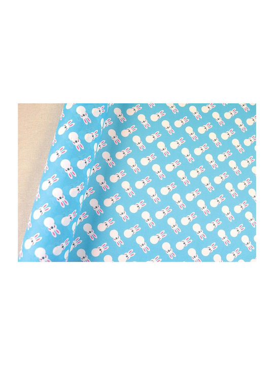 Microfiber Fabric Light Blue 72 Cm X 5 M