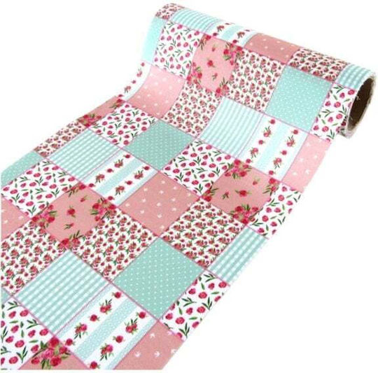 Fabric Runner Floral 24cmx5m Multicolour