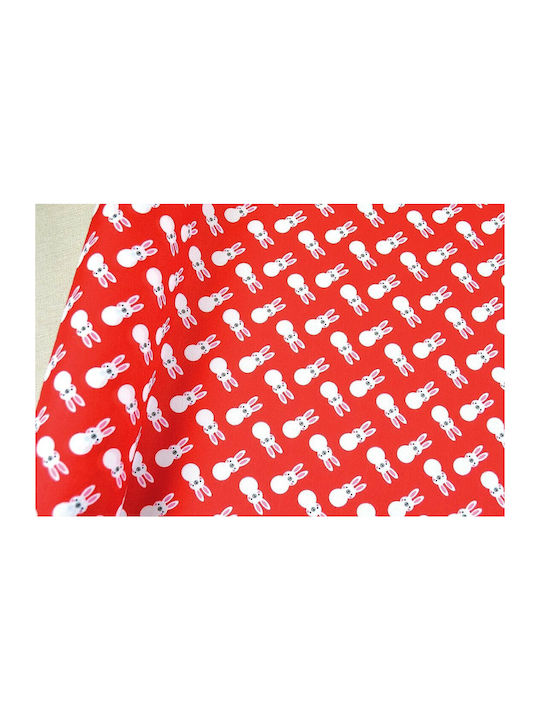 Microfiber Fabric Red 45 Cm X 5 M
