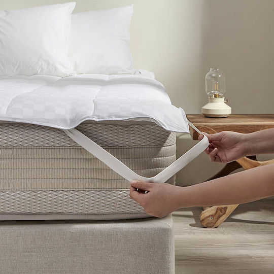 Προστατευτικό Επίστρωμα Αιγαίον Cassette 150gsm 180x200 White Προστατευτικό Επίστρωμα Αιγαίον Cassette 150gsm 180x200 White