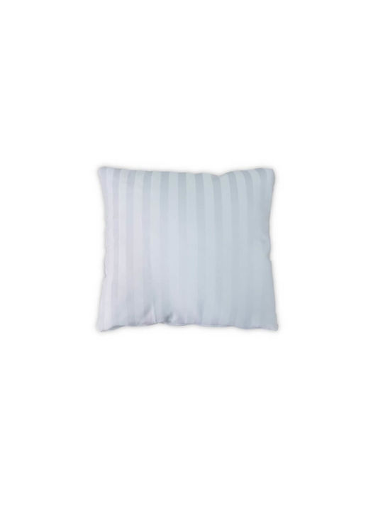 Decorative Pillow Case Sofa Gray Striped Garyfallo 45x45