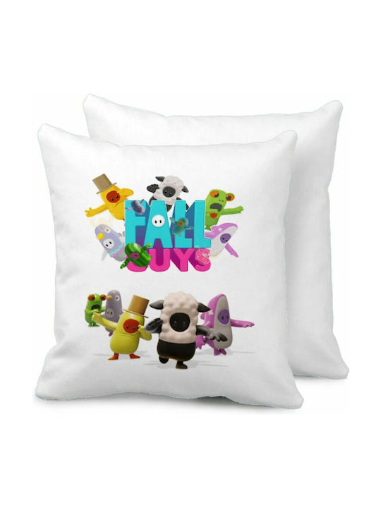 Fall Guys Възглавница за Диван 40x40см Включено Пълнеж