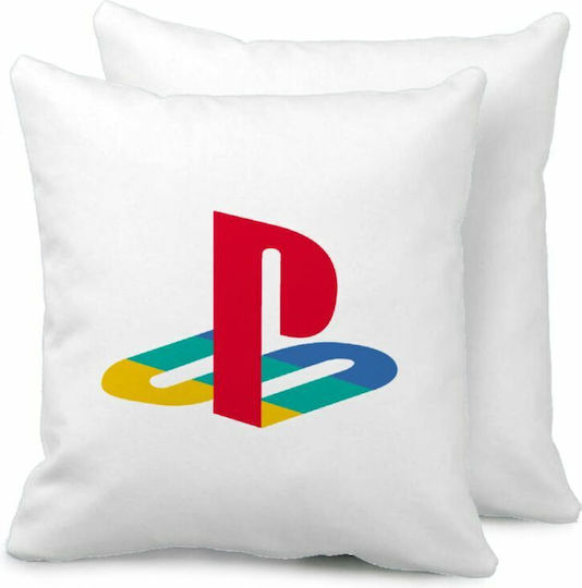 Playstation Μαξιλάρι Καναπέ 40x40cm Περιέχεται Γέμισμα