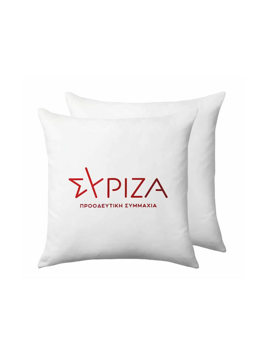 Σύριζα Nouă Perna De Canapea 40x40cm Include Umplutură