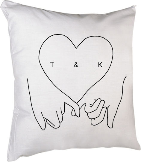 Valentine's Day Hand Pillow 40 x 40 cm Filling