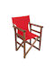 Red Canvas Director Chair Cushion Oem Dir-red