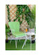 Fer-Forge Be Comfy Bice Green 604 Chair Cushion with Backrest 53 X 47 X 3