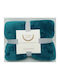 Double Blanket 220x240 Fleece Natural Home Fleece Green