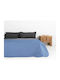 Double Comforter Microfiber Double-Sided Blue-Grey Clove 220x240