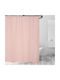 Shower Curtain 180x180cm Fabric Waterproof Pink