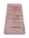Bedroom Rug Sets 3pcs Super Fluffy Pink Set 2 67x135 & 67x190 Polyester