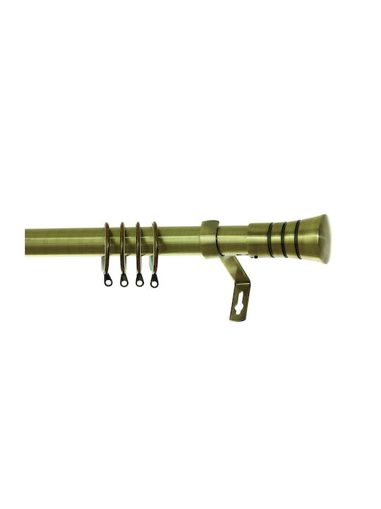 Kurtinóvergă Central Home Roma Extensibilă Φ25/28mm 160/300cm Bronz