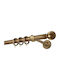 Metallic Curtain Pole Φ25 Zogometal Pr0079 Bronze 200cm
