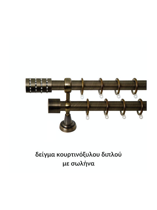 Kουρτινόξυλο Import Φ25 Seria G Nr.8 Oxidat Imp...