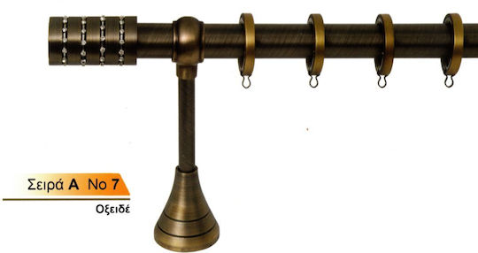 Vorhangstangen Import Φ25 Serie A Nr.7 Oxynte Import Hellas Einzeln-140cm